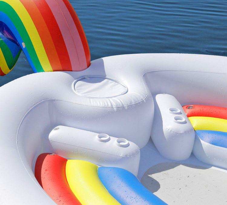 Giant Unicorn Lake Float Seats Up to 6 Adults