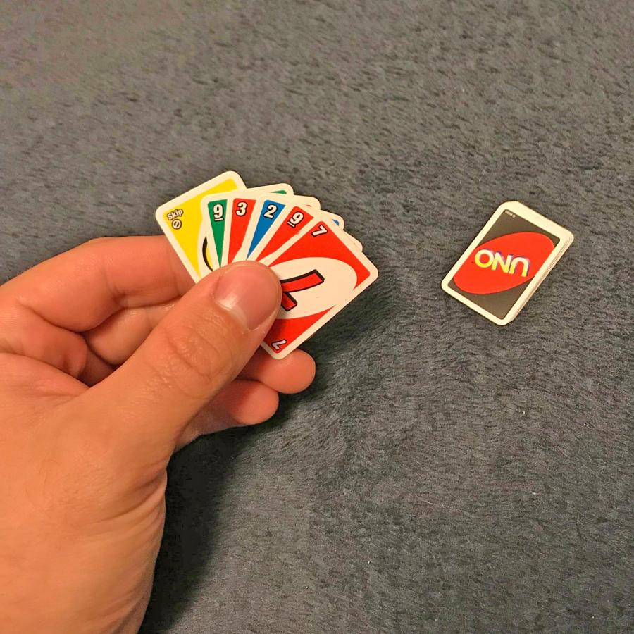 Tiny Uno Cards