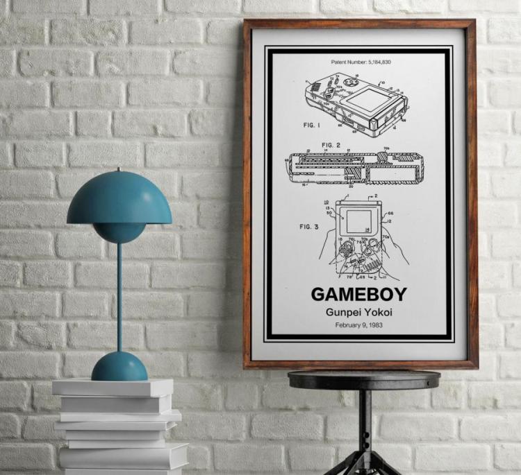 Retro Technology Patent Prints You Can Hang On Your Wall