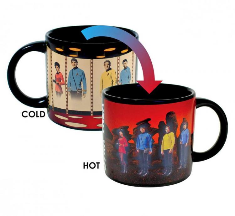 Star Trek Transporting Heat Change Coffee Mug