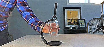 A Spill-Proof Coffee Mug Holder