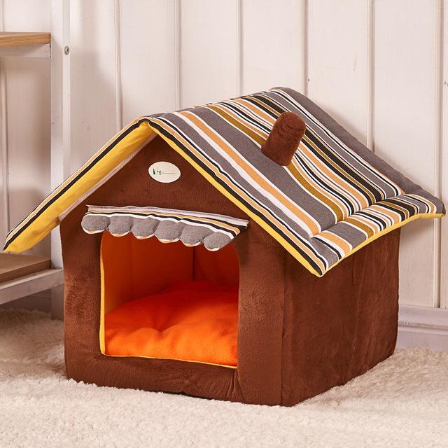 Cabin Shaped Comfy Indoor Dog House