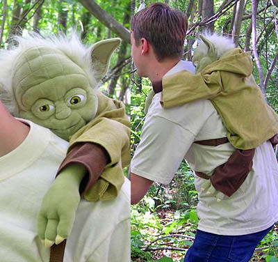 Yoda Piggy-Back Backpack