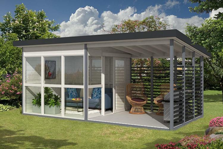 DIY Backyard Guest House That Can Be Built In 8 Hours