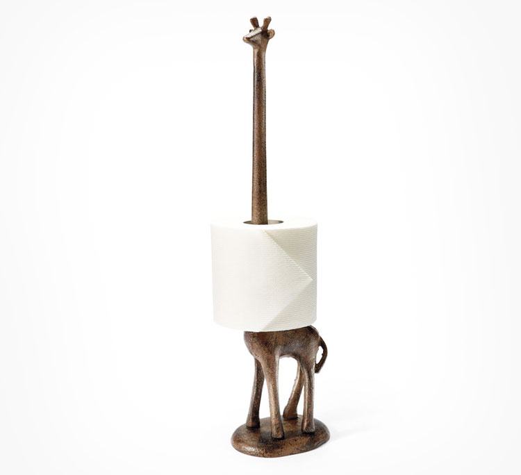 Giraffe Gold Paper Towel Holder, 17.5 – Wall Charmers