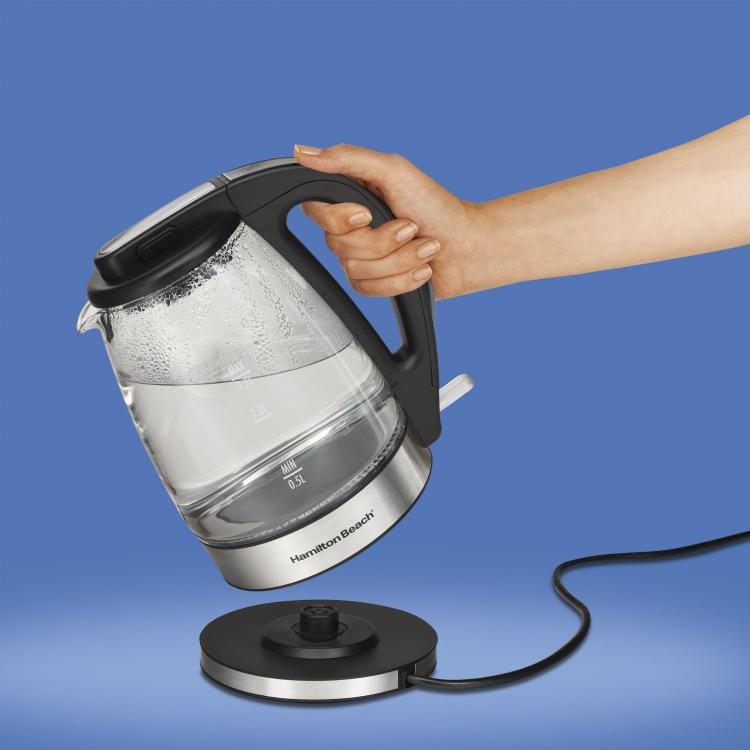 Transparent Glass Electric Kettle
