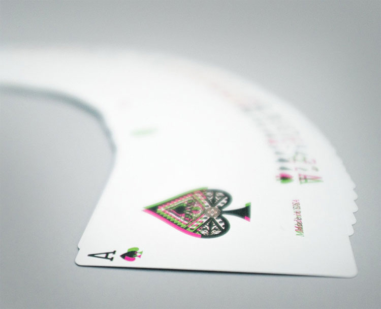 GLITCH Playing Cards - Layed Out