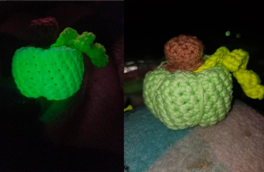 This Glow In The Dark Yarn Lets You Knit Incredible Glowing Aliens   Glow In The Dark Yarn 1939 