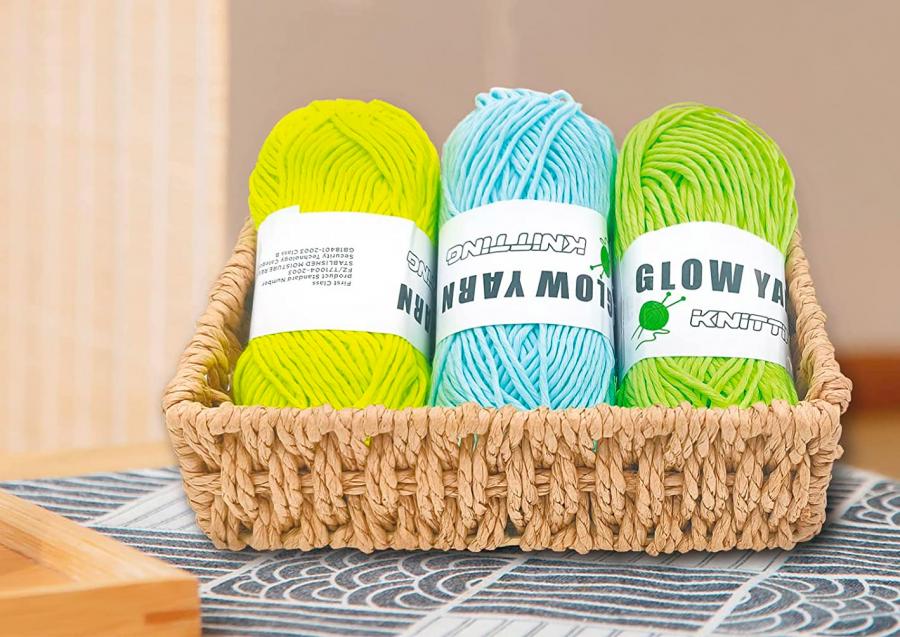 This Glow In The Dark Yarn Lets You Knit Incredible Glowing Aliens   Glow In The Dark Yarn 9527 