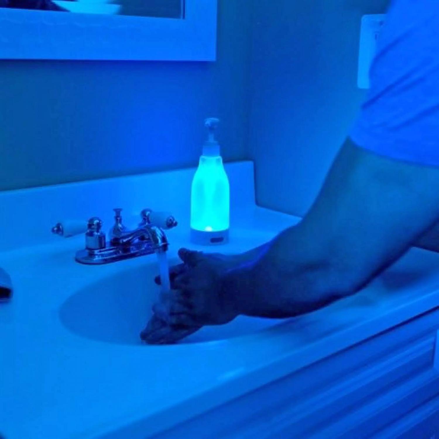 Soap Brite Glowing LED Bathroom Soap Dispenser