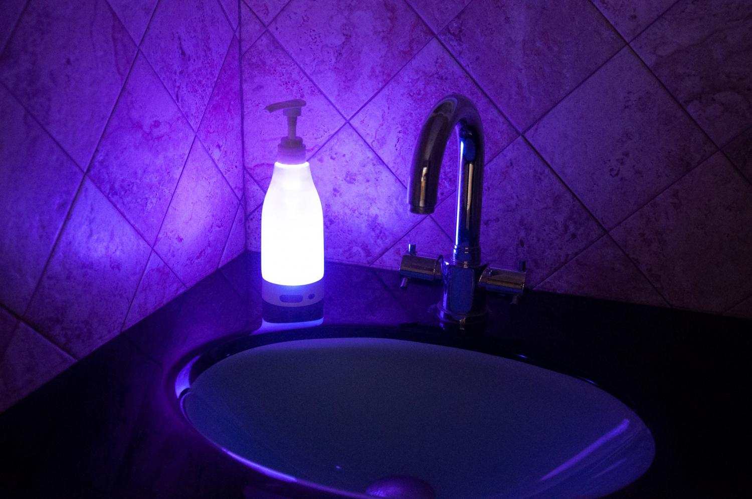 Soap Brite Glowing LED Bathroom Soap Dispenser