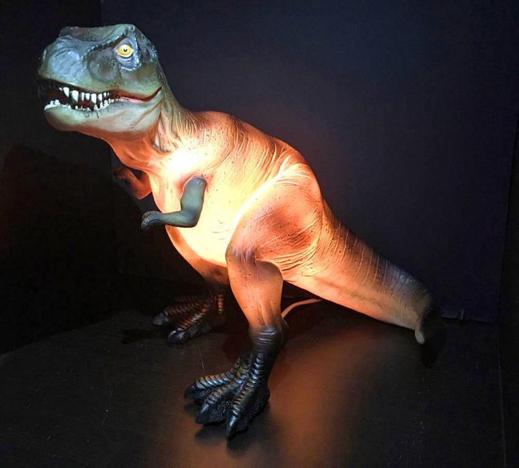 t rex night light