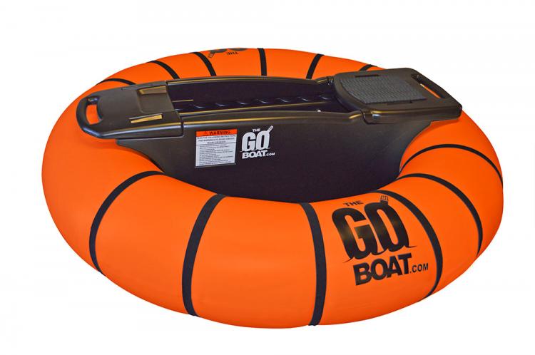 The Go Boat Personal Bumper Boat - Inflatable one-person fishing boat - one person hunting boat
