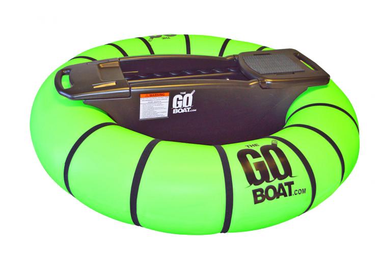 The Go Boat Personal Bumper Boat - Inflatable one-person fishing boat - one person hunting boat