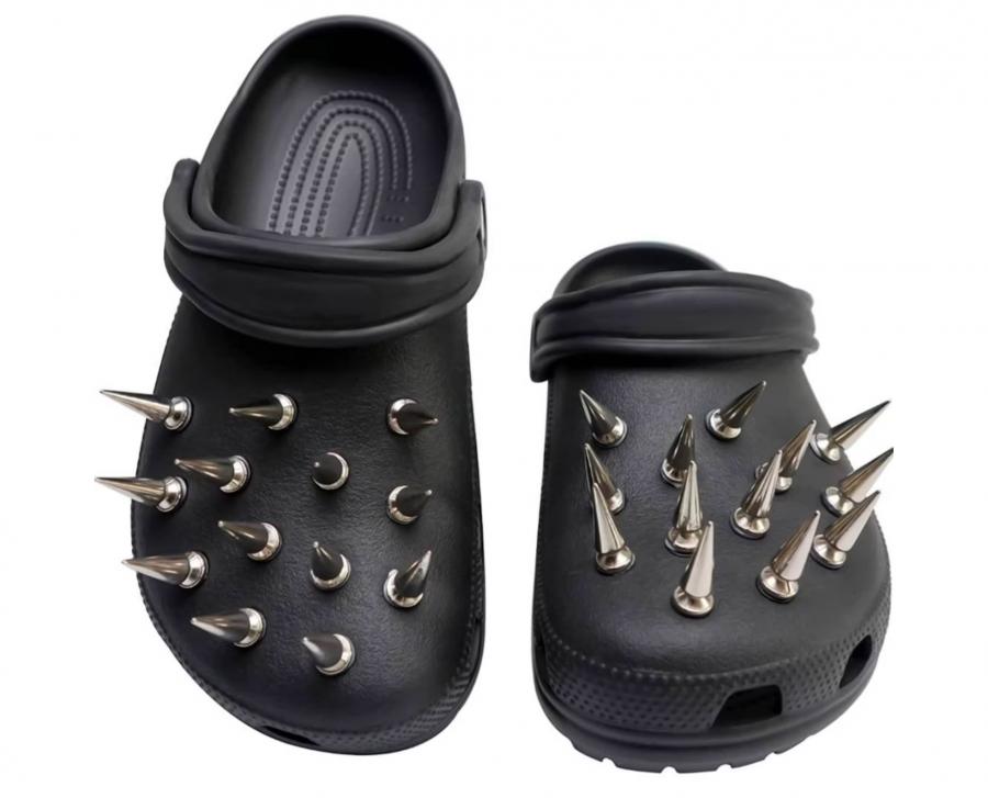 Goth Crocs are here to spike up your summer