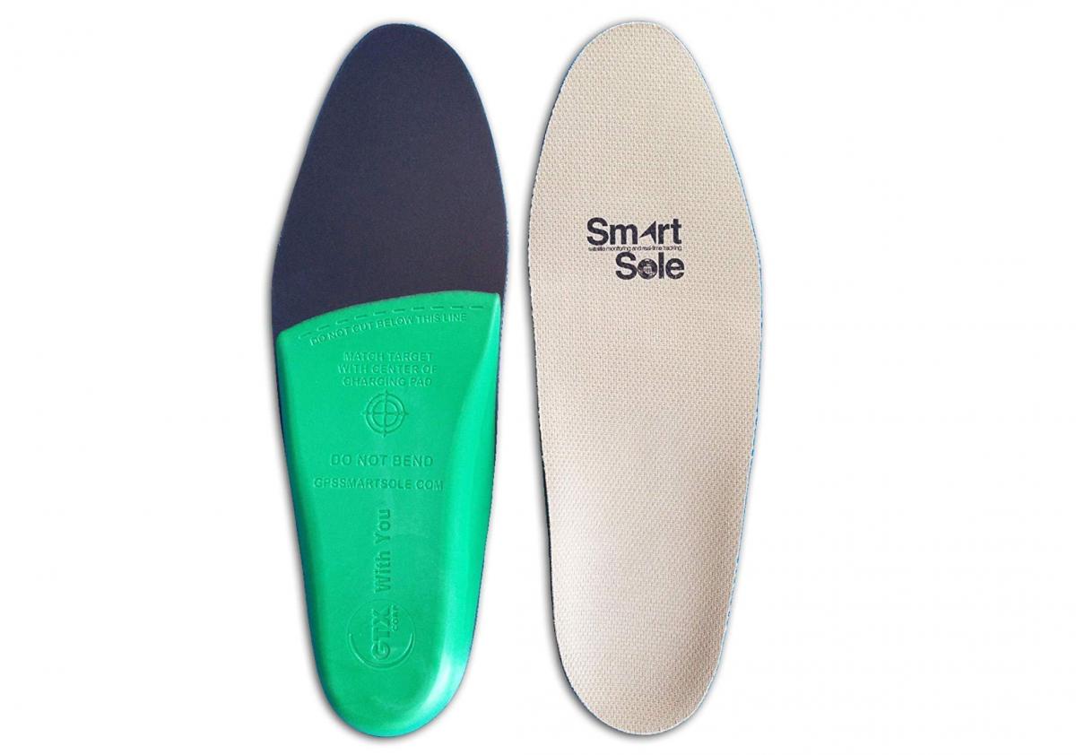 GPS Tracking Shoe Insoles - SmartSole Smart Shoe Insoles For Seniors With Alzheimers or Dementia