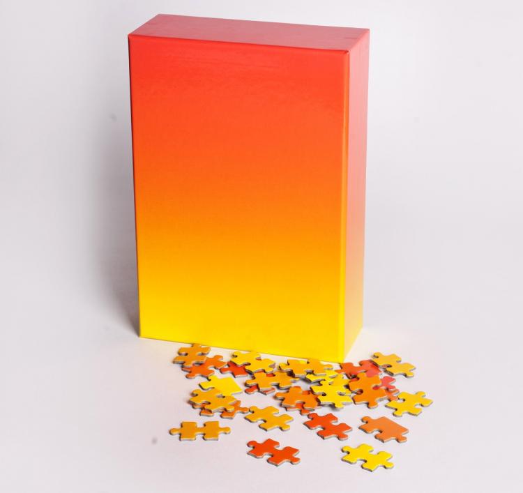 Gradient Jigsaw Puzzle