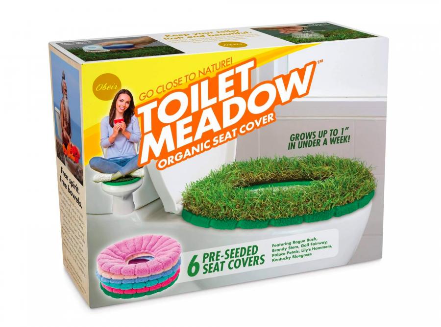 Grass Toilet Seat Cover
