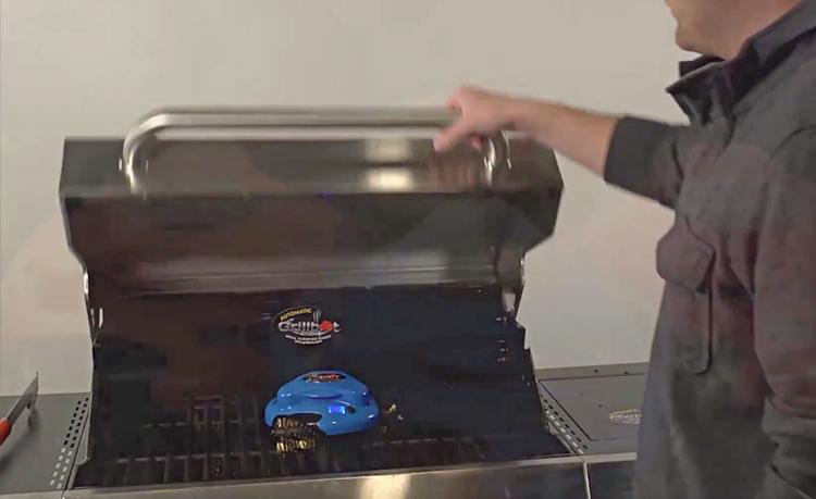 The Grillbot Is Like a Roomba That Cleans Your BBQ Grill