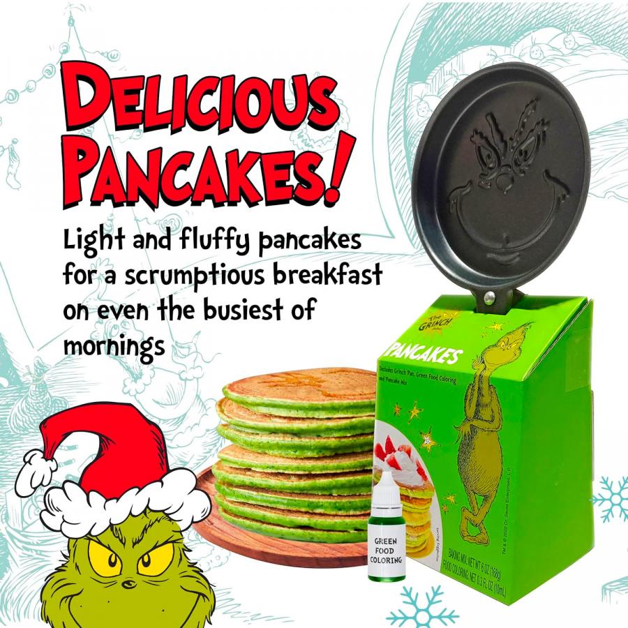Grinch Pancake Pan