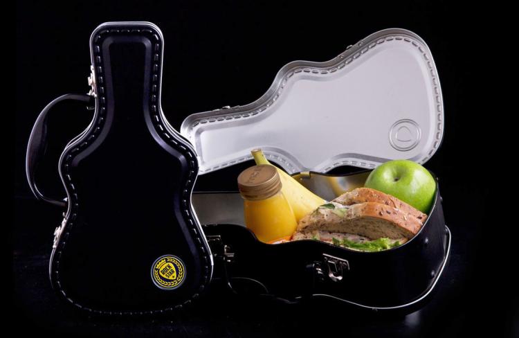 Guitar Case Lunch Box