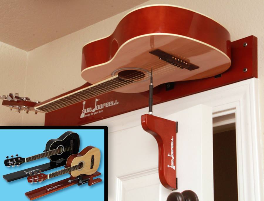 Guitar Doorbell - Guitar Door chime strums guitar each time door is opened