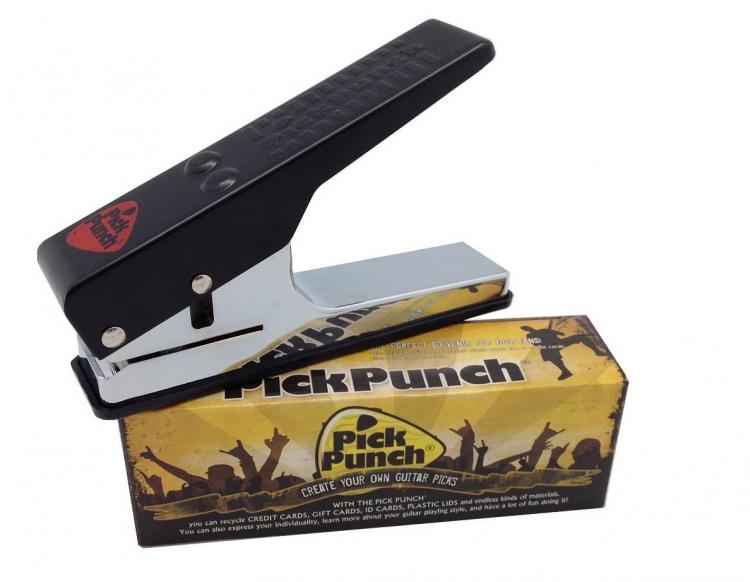 Guitar Pick Punch - Make guitar picks from old credit cards, IDs, and gift cards