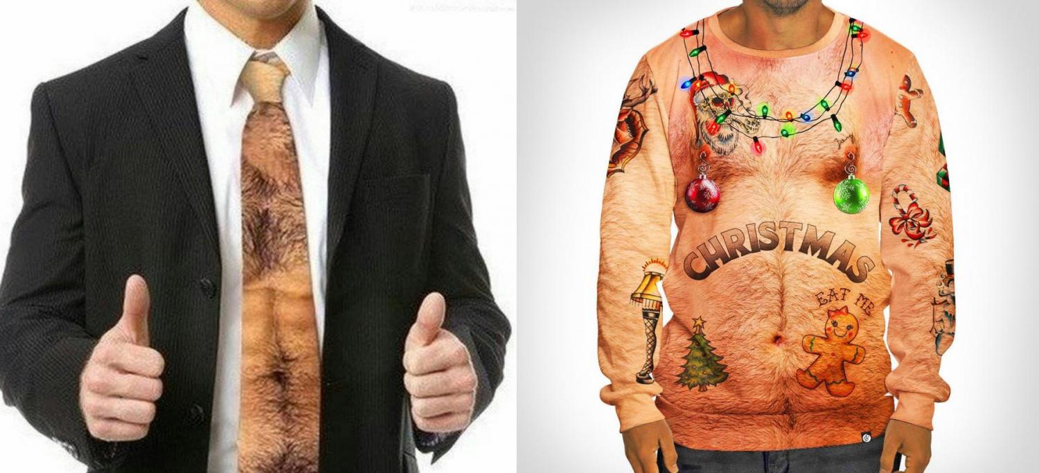 Hairy man clearance sweater