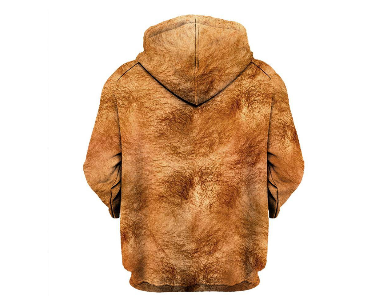 Hairy chest clearance hoodie