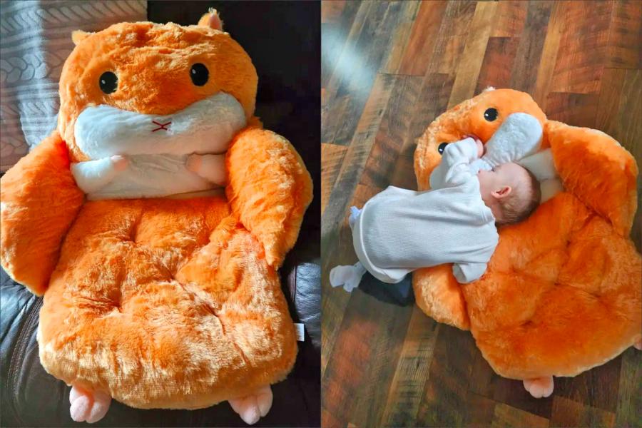 Giant Hamster Chair Cushion