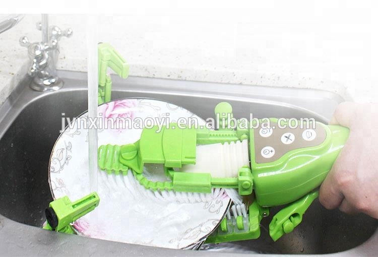 Automatic Spinning Handheld Dish Scrubber 