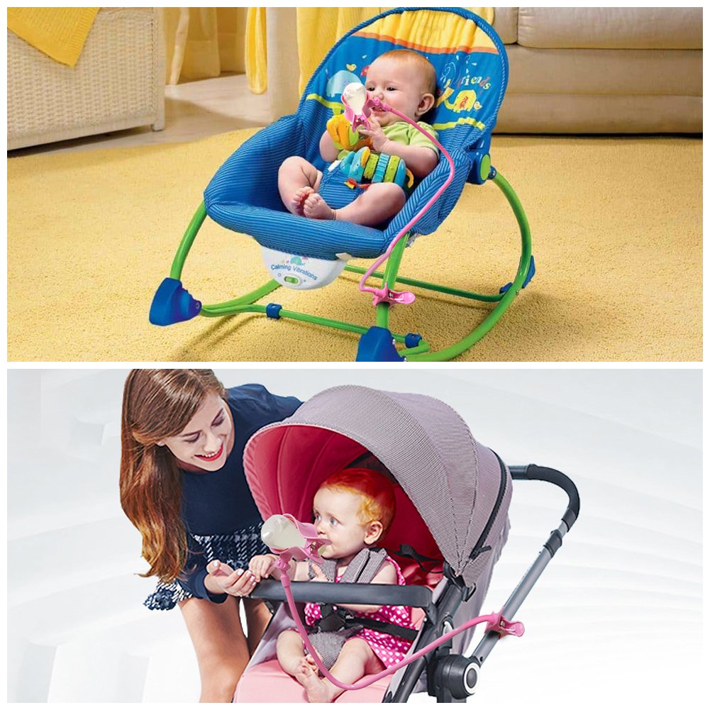 Hands Free Baby Bottle Milk Holder With Flexible Arm