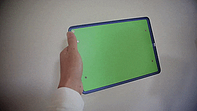Handycase Makes Your iPad Transparent - GIF