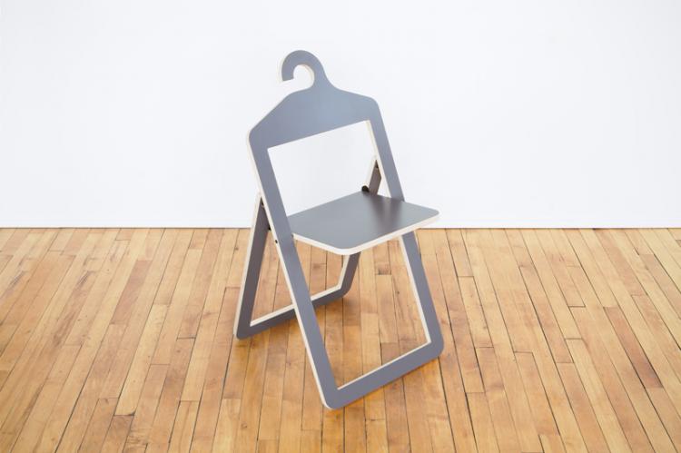 Hanger Chair - Folding Chair Hangs In Closet