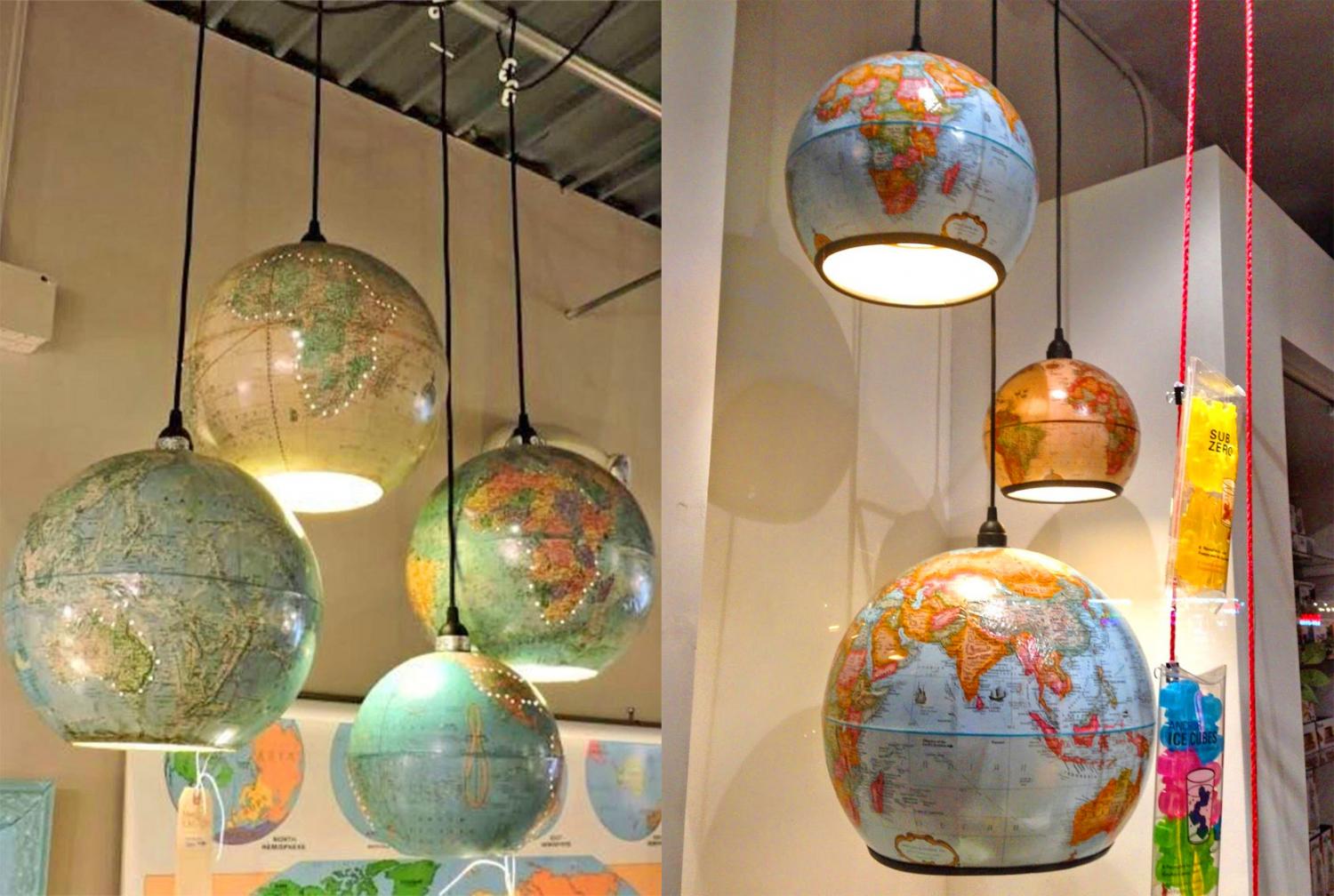 Diy globe pendant deals light