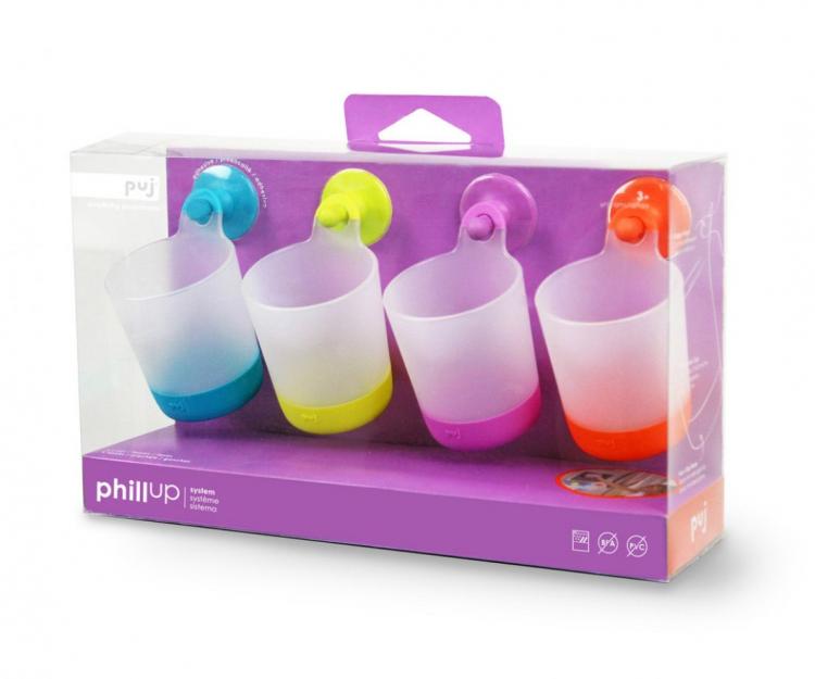 Puj PhillUp Kids Hanging Cups - Refrigerator Hanging Kids Cups