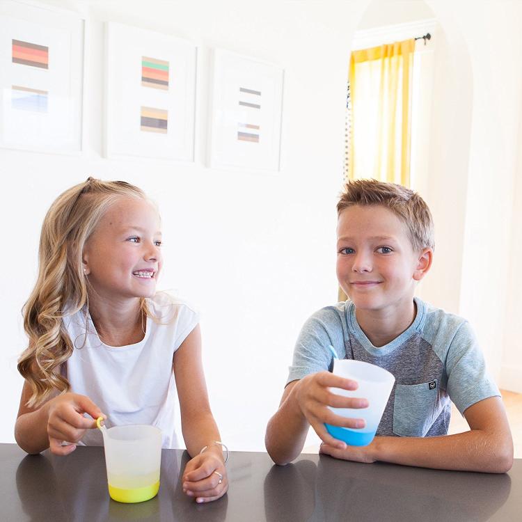 These Fridge Suctioned Hanging Kids Cups Make Life Easier For Kids