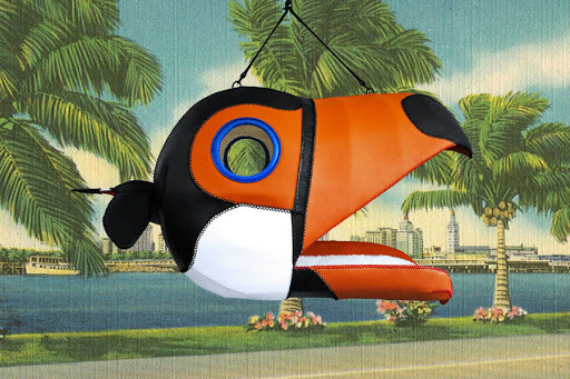 Giant Hanging Toucan Lounger Chair