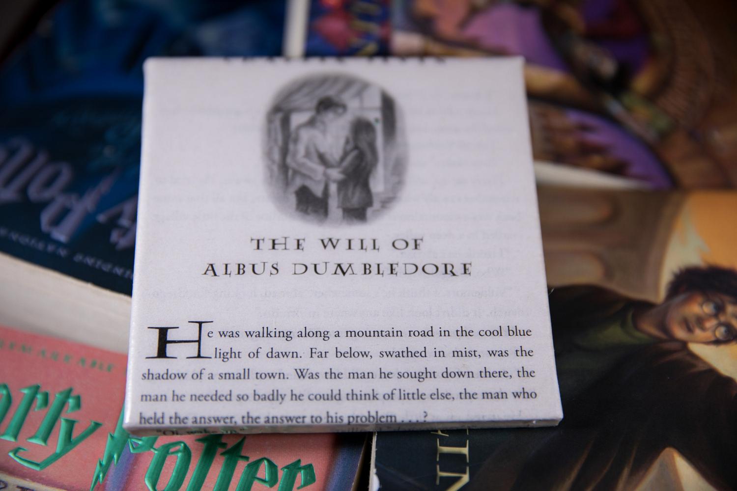 Harry Potter Novel Coasters Let You Read a Page Every Time You Put Your Cup Down