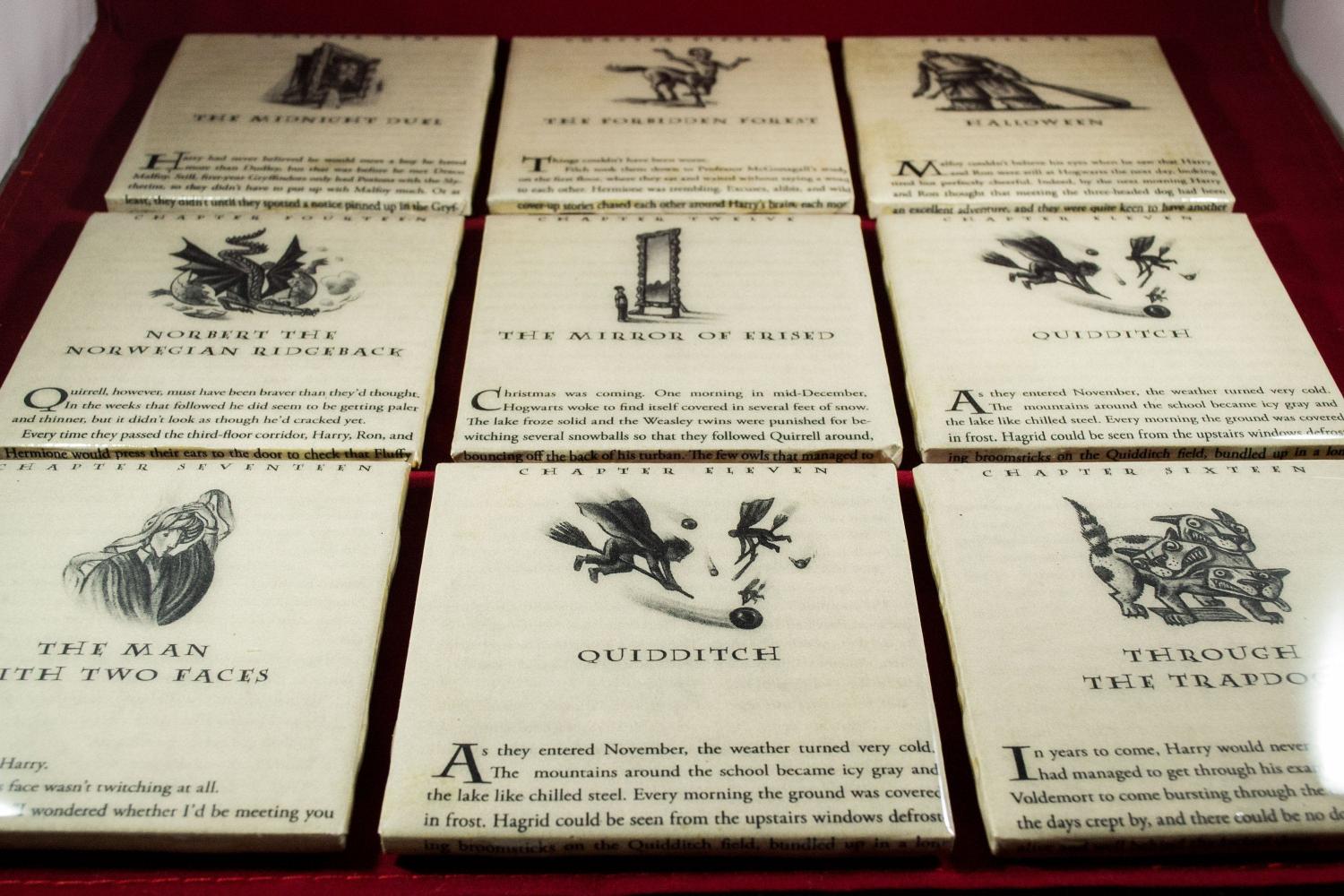 Harry Potter Novel Coasters Let You Read a Page Every Time You Put Your Cup Down