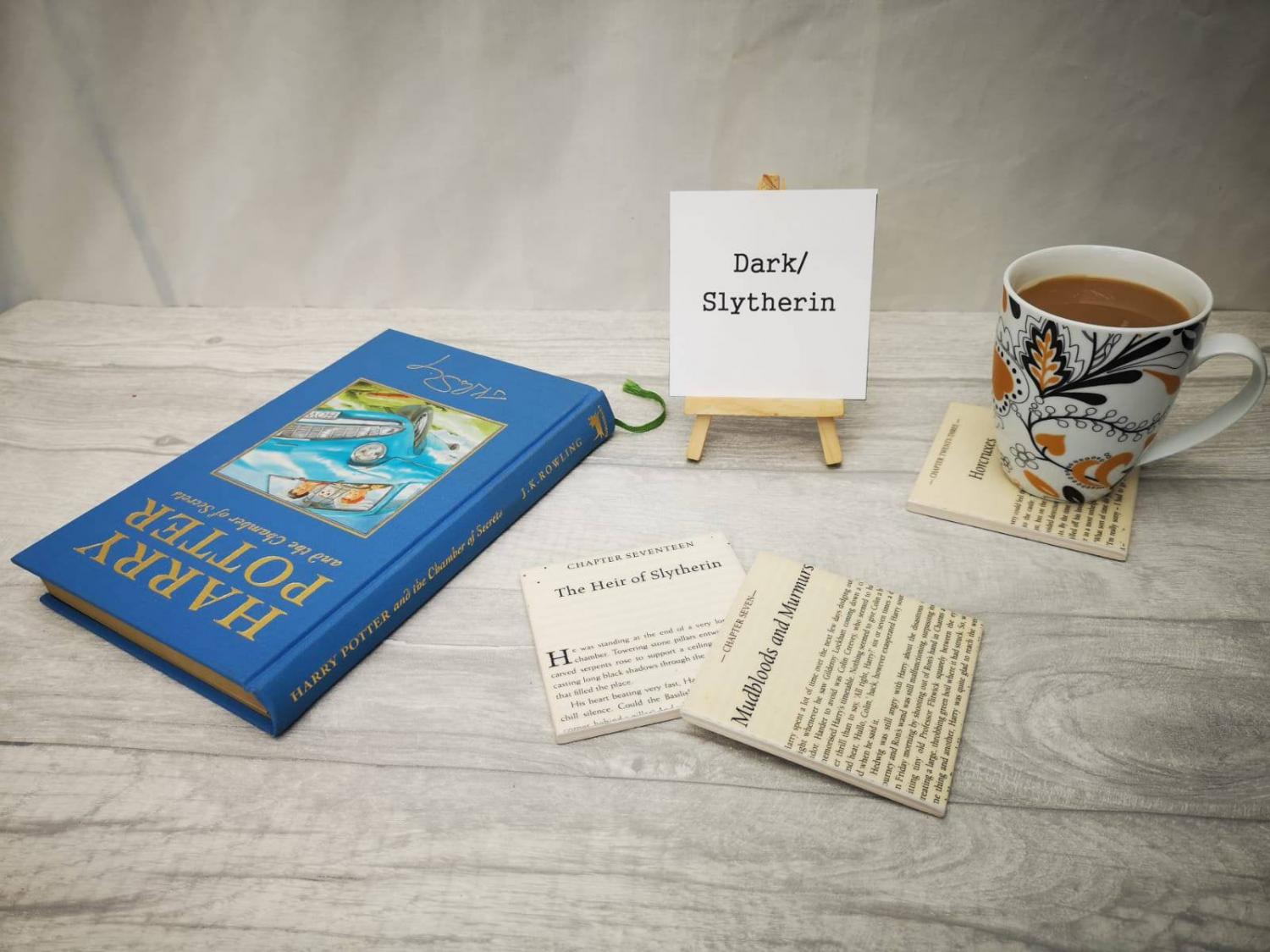 Harry Potter Novel Coasters Let You Read a Page Every Time You Put Your Cup Down
