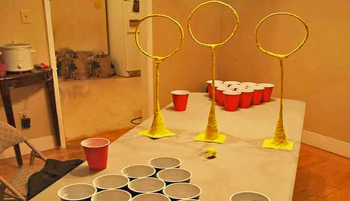 Harry Potter Quidditch Beer Pong