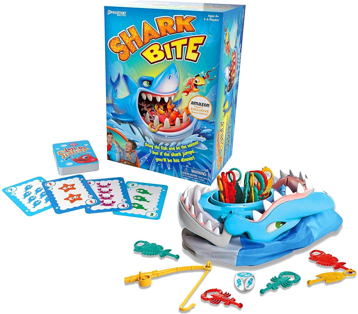 Have Fun While Teaching Fine Motor Skills With This Shark Bite Game