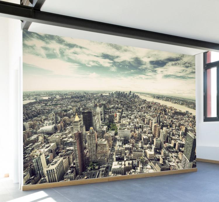 New York City 5th Ave Wall Mural Decal