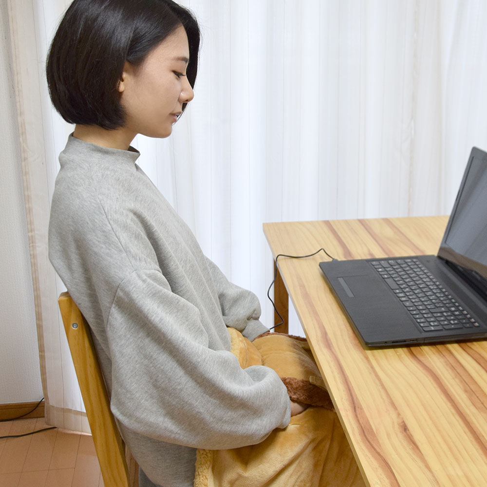 Heated discount desk blanket