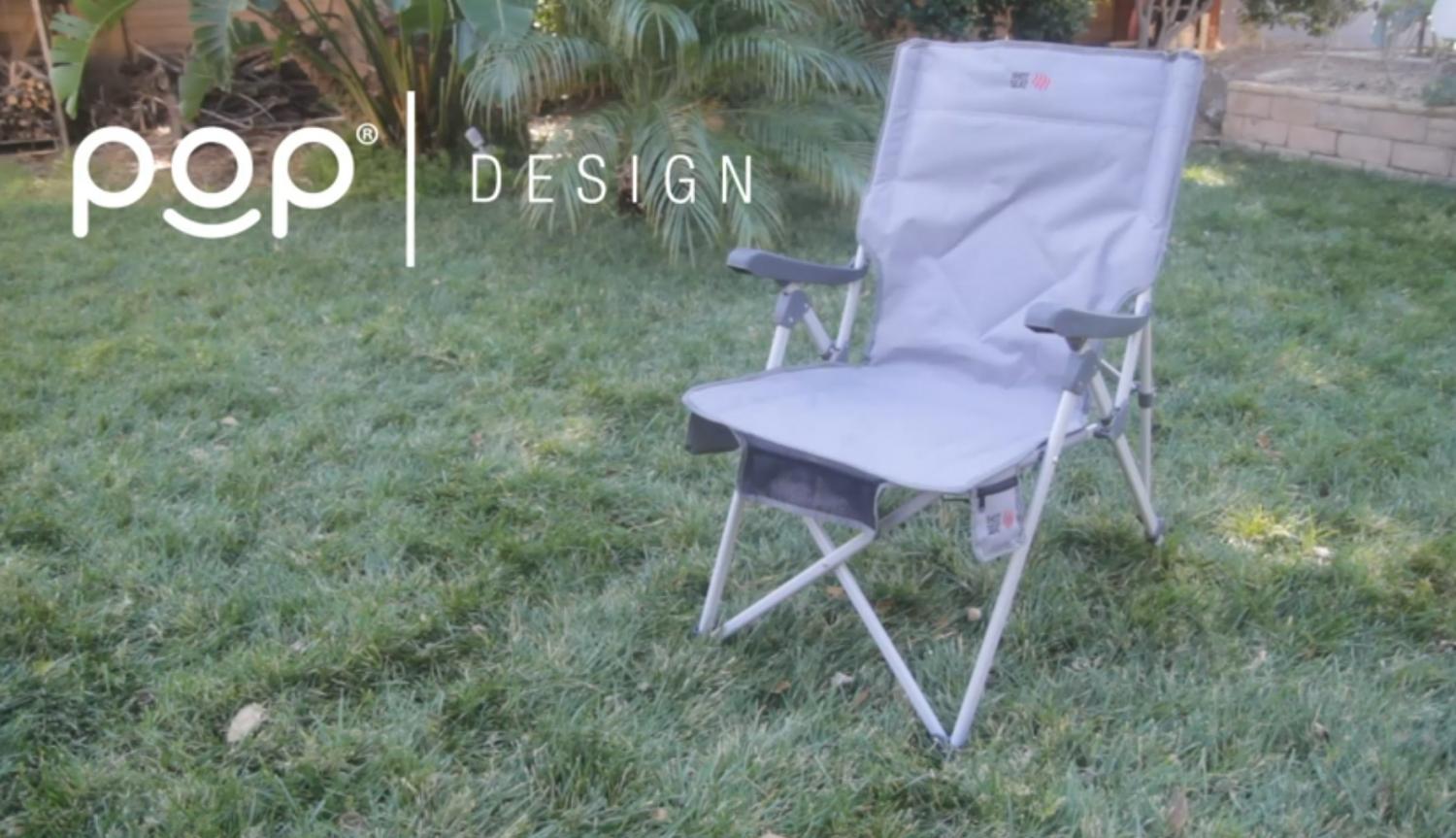 Pop heated best sale camping chair