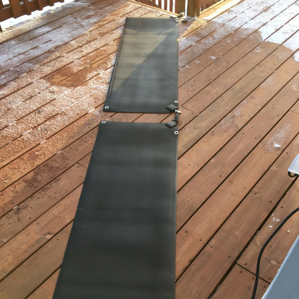 Heated Outdoor Stair Mat