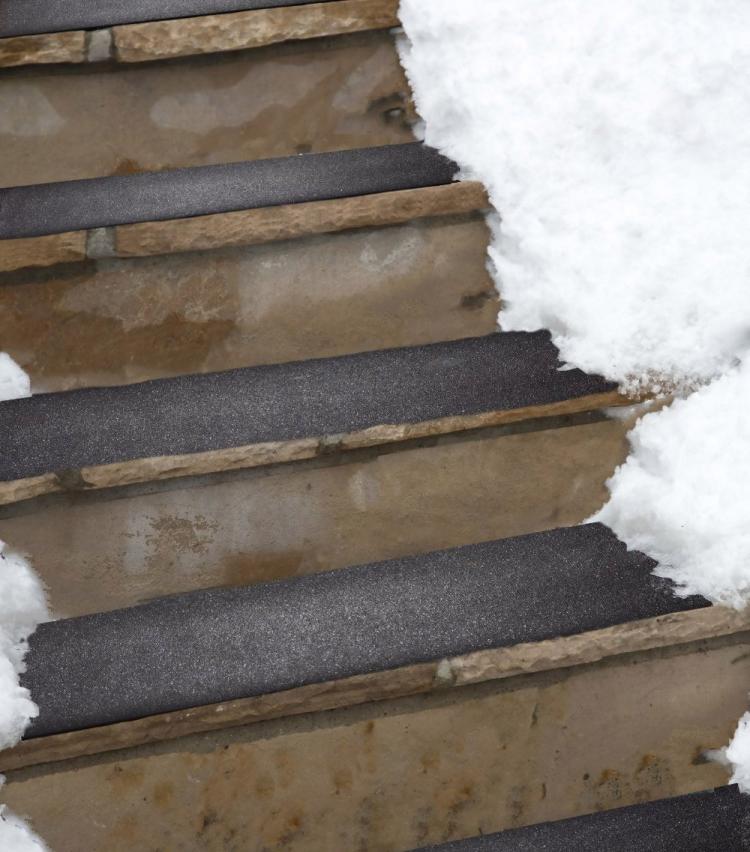 These Heated Stair Mats Melt Snow And Ice From Your Outdoor Stairs