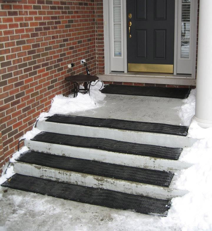 Snow Melting Stair Mat - Heated Stair Mats