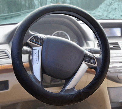 Heated Steering Wheel Cover - Heated steering wheel attachment